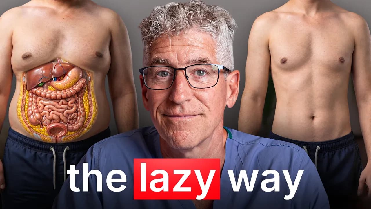 The Laziest Way to Lose Visceral Fat (That Actually Works)
