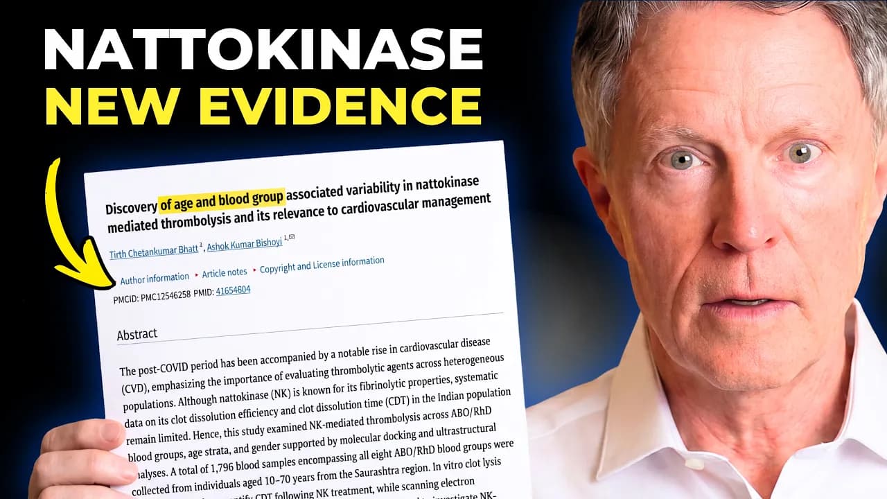 This Changes Everything About Nattokinase & Clogged Arteries (New Study)