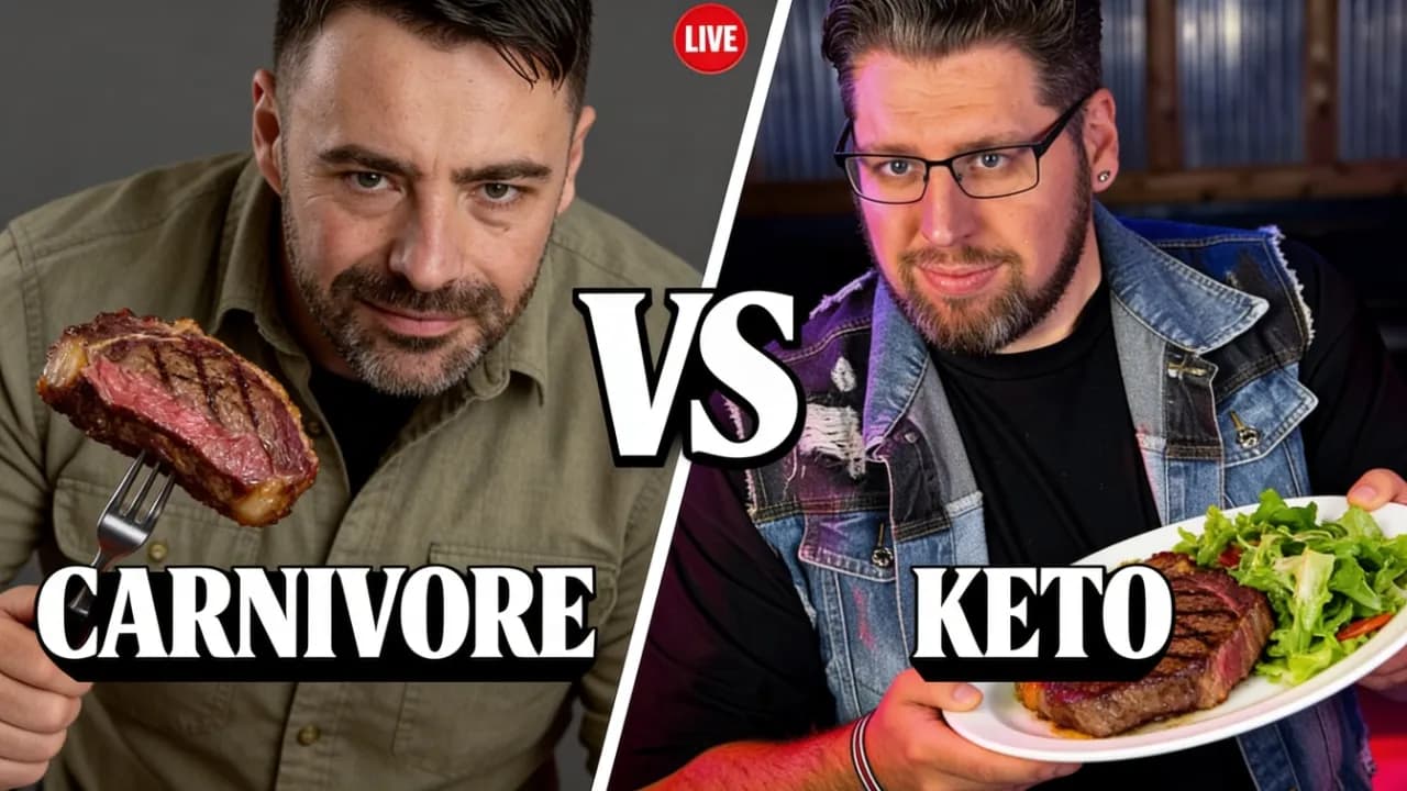 Keto or Carnivore? We Finally Settle It Live