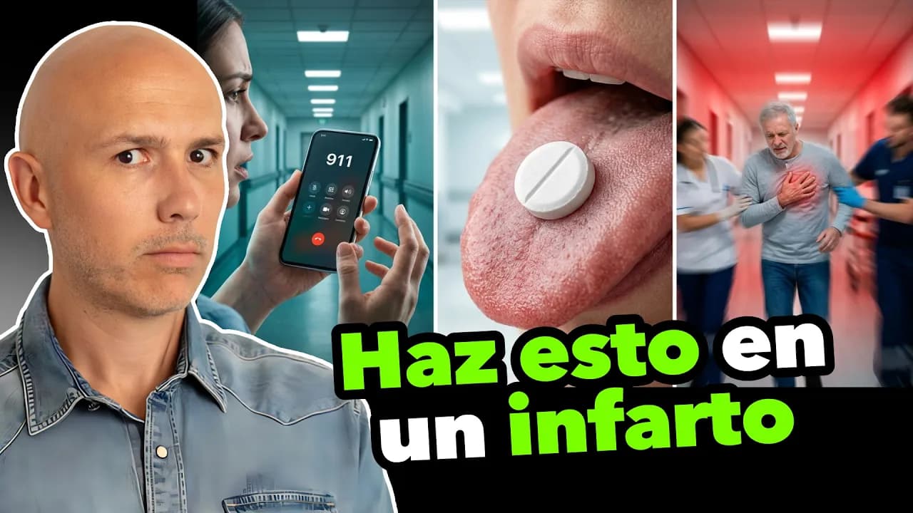3 Pasos Que Tienes Que Hacer Para SALVAR A Alguien Que Tiene Un INFARTO