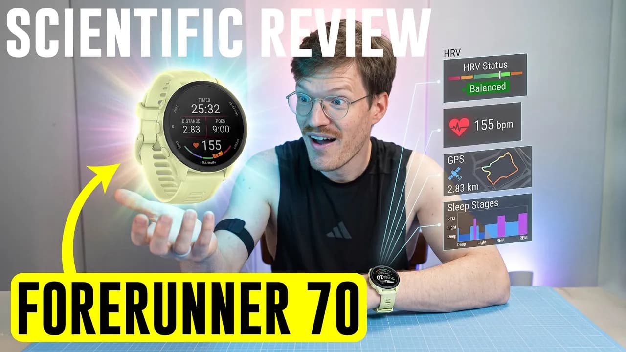 Garmin Forerunner 70 - Promising for CIRQA & other Garmin's! (Scientific Review)
