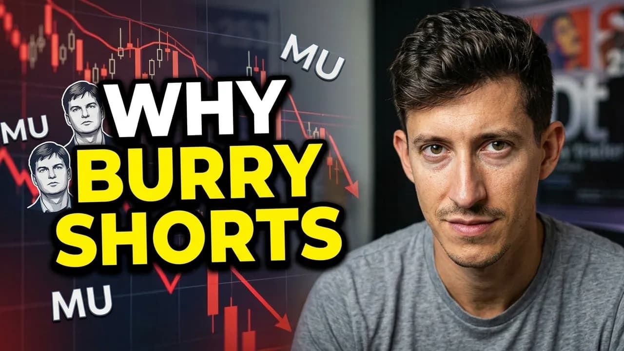 The Real Reason Michael Burry Shorted Micron Stock