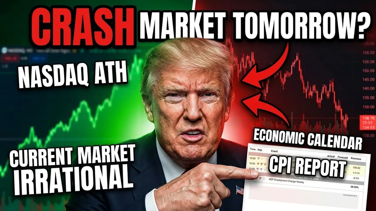 INFLATION REPORT TOMORROW COULD CRASH THE MARKET