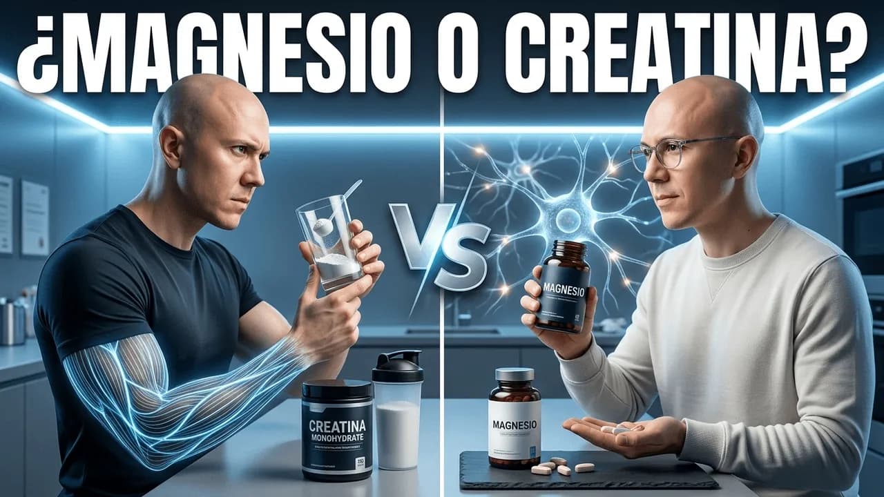 ¡Magnesio vs. Creatina! Lo Que Nadie Te Dijo ¿Cuál Debes Tomar Según Tu Cuerpo?