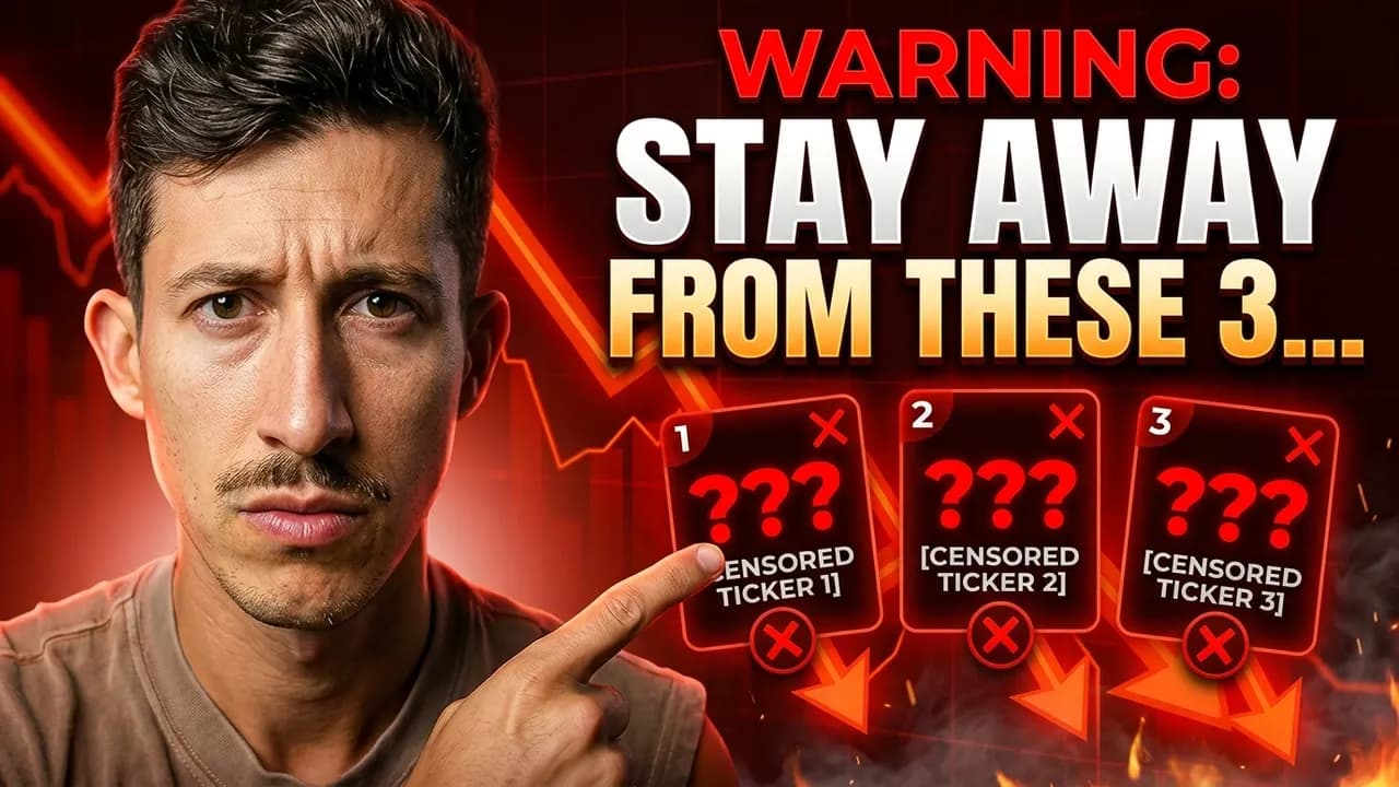WARNING: STAY AWAY FROM THESE 3 OVER-VALUED STOCKS!