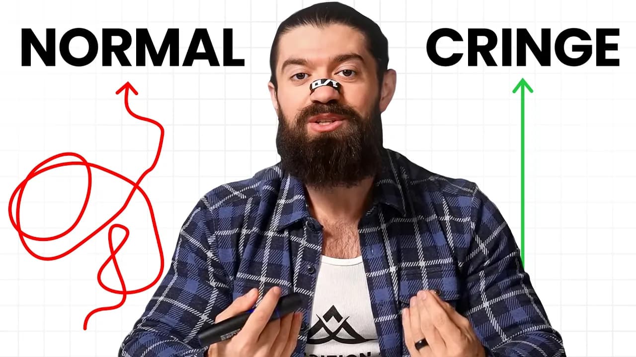 If You’re Scared of Looking “Cringe,” Please Watch This