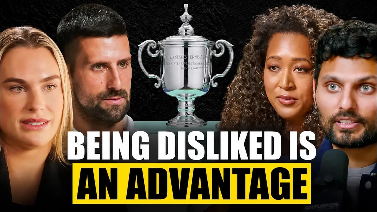 How to Handle Pressure When the Whole Crowd Is Against You | US OPEN, Djokovic, Sabalenka, Osaka