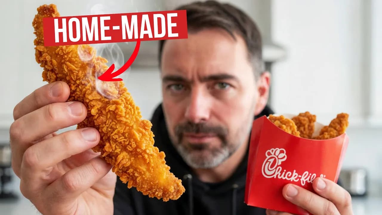 Can I Make Chick-fil-A Chicken Strips AT HOME but BETTER (& Carnivore)?